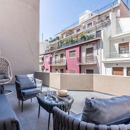 Delenco Trio Apartman Athén Kültér fotó